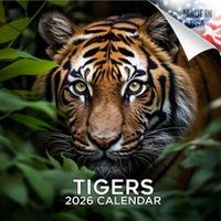Tigers 2026 Wall Calendar