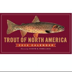 Trout of North America 2026 Wall Calendar