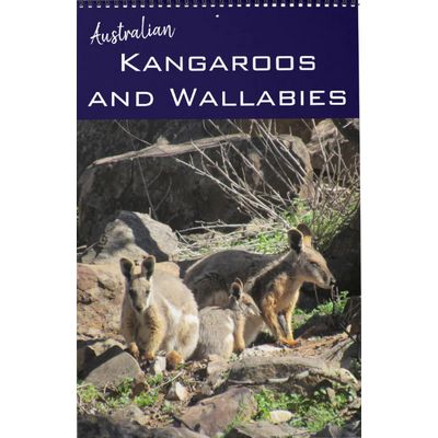 Kangaroos and Wallabies 2027 Wall Calendar