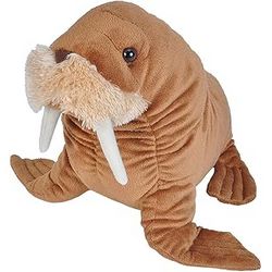 Wild Republic Walrus Plush, Stuffed Animal