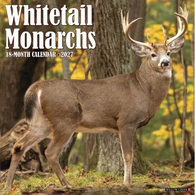 Whitetail Monarchs 2027 Wall Calendar