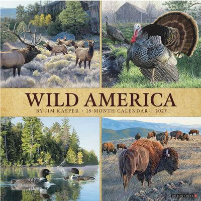 Wild America 2027 Wall Calendar