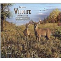 Wildlife by Hautman Brothers 2026 Wall Calendar