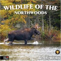 Wildlife of the Northwoods 2026 Wall Calendar