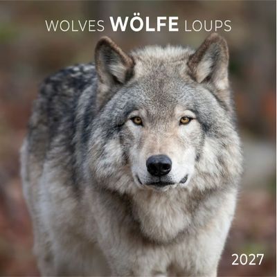 Wolves 2027 Wall Calendar