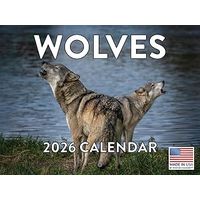 Wolves 2026 Wall Calendar