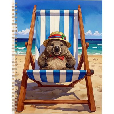 Wally the Wombat Beach Sling Chair Planner