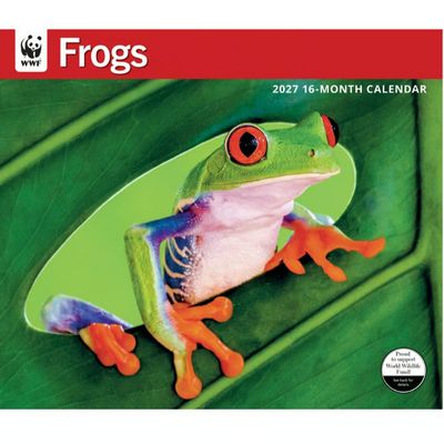 WWF Frogs 2027 Wall Calendar