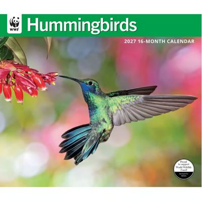 WWF Hummingbirds 2027 Wall Calendar