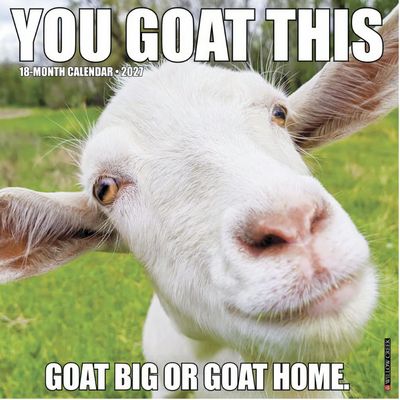 You Goat This 2027 Wall Calendar