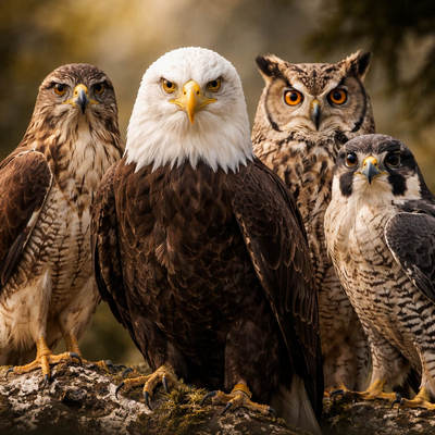 Birds of Prey Calendars