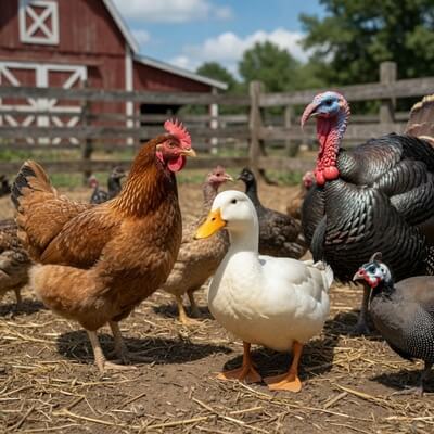 Farm Birds Calendars