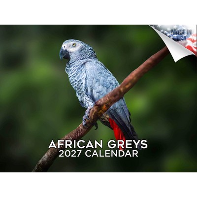 African Greys 2027 Calendar