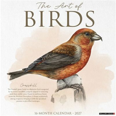 Art of Birds 2027 Wall Calendar