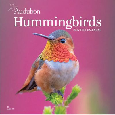 Audubon Hummingbirds 2027 Mini Wall Calendar