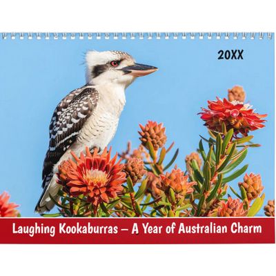 Laughing Kookaburras – A Year of Australian Charm Calendar