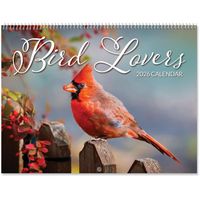 Bird Lovers 2026 Wall Calendar