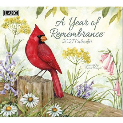 Year of Remembrance 2027 Wall Calendar by Susan Winget