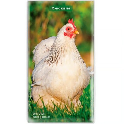 Chickens 2027 2 Year Pocket Planner