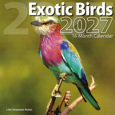 Exotic Birds 2027 Calendar