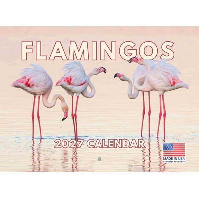 Flamingos 2027 Calendar