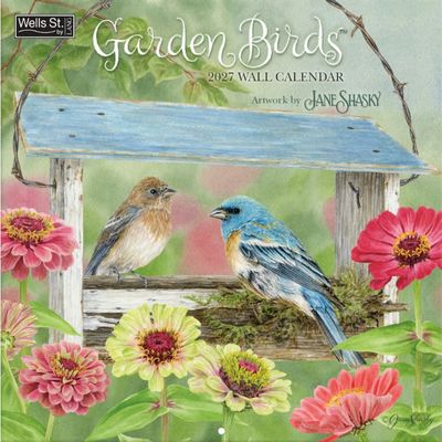 Garden Birds 2027 Wall calendar by Jane Shasky