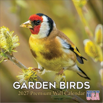 Garden Birds 2027 Wall Calendar