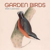 Garden Birds 2026 Wall Calendar