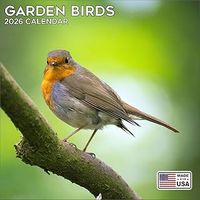 Garden Birds 2026 Wall Calendar