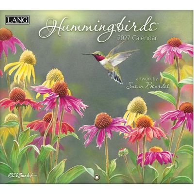 Hummingbirds 2027 Wall Calendar by Susan Bourdet