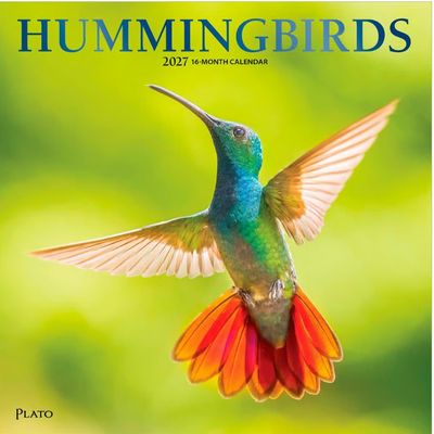 Hummingbirds Plato 2027 Wall Calendar
