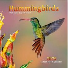 Hummingbirds 2026 Wall Calendar