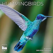 Hummingbirds 2026 Wall Calendar