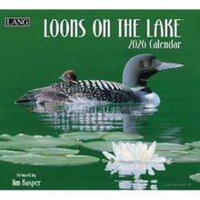 Loons on the Lake 2026 Wall Calendar by Jim Kasper