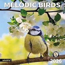 Melodic Birds 2026 Calendar