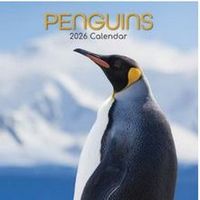 Penguins 2026 Wall Calendar
