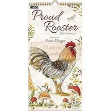 Proud Rooster 2026 Vertical Wall Calendar