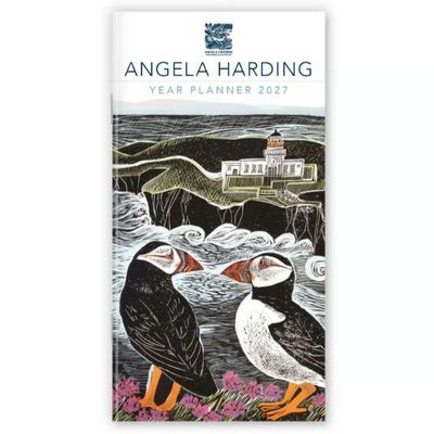 Angela Harding Puffins on Fair Isle 2027 Planner