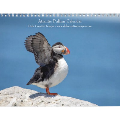 2027 Atlantic Puffins | Coastal Wildlife Photography Calendar