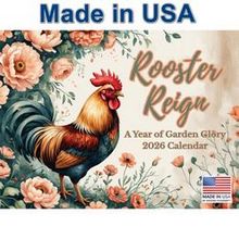 Rooster Reign 2026 Calendar