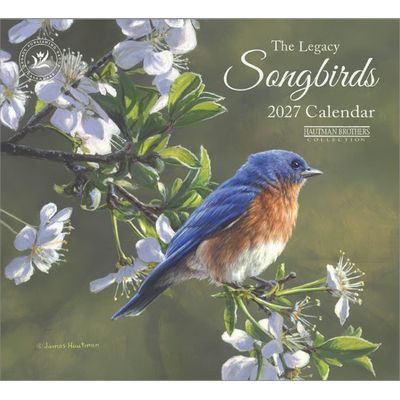 Songbirds 2027 Wall Calendar by Hautman Brothers