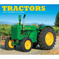 Tractors 2027 Wall Calendar
