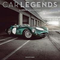 Car Legends 2026 Wall Calendar