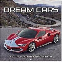Dream Cars 2026 Wall Calendar