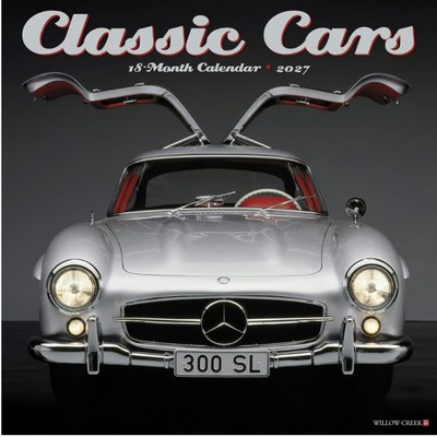 Classic Cars 2027 Wall Calendar