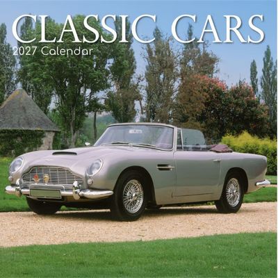 Classic Cars 2027 Wall Calendar
