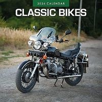 Classic Motorcycles 2026 Wall Calendar