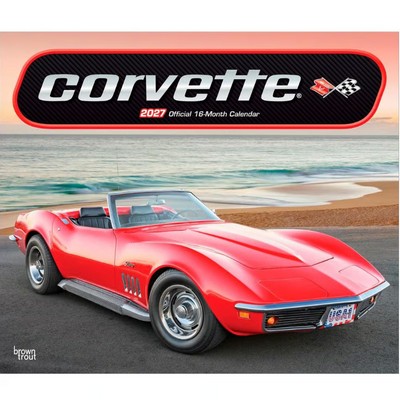 Corvette 2027 Deluxe Wall Calendar