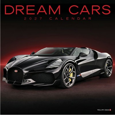 Dream Cars 2027 Mini Wall Calendar