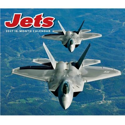 Jets 2027 Deluxe Wall Calendar